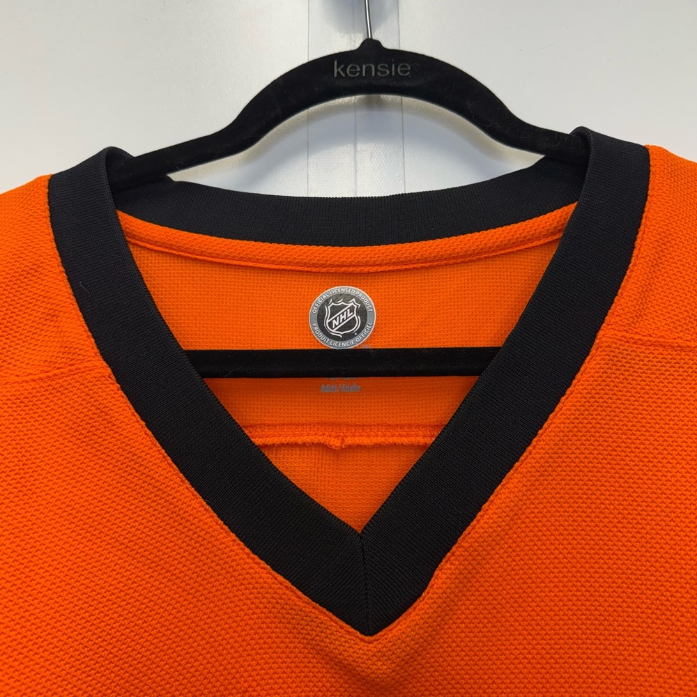 NHL Philadelphia Flyers Long Sleeve Blank Hockey Jersey Unisex Size Extra Large - Picture 3 of 8